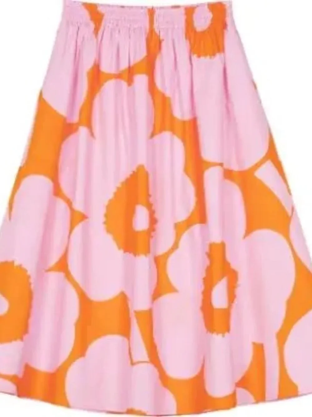 Marimekko, Unikko Garrel Organic Poplin Skirt (NWOT) - Picture 1 of 3